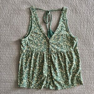 American Eagle Babydoll Tank Top